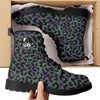 Men's Psycho Leopard Combat Boots