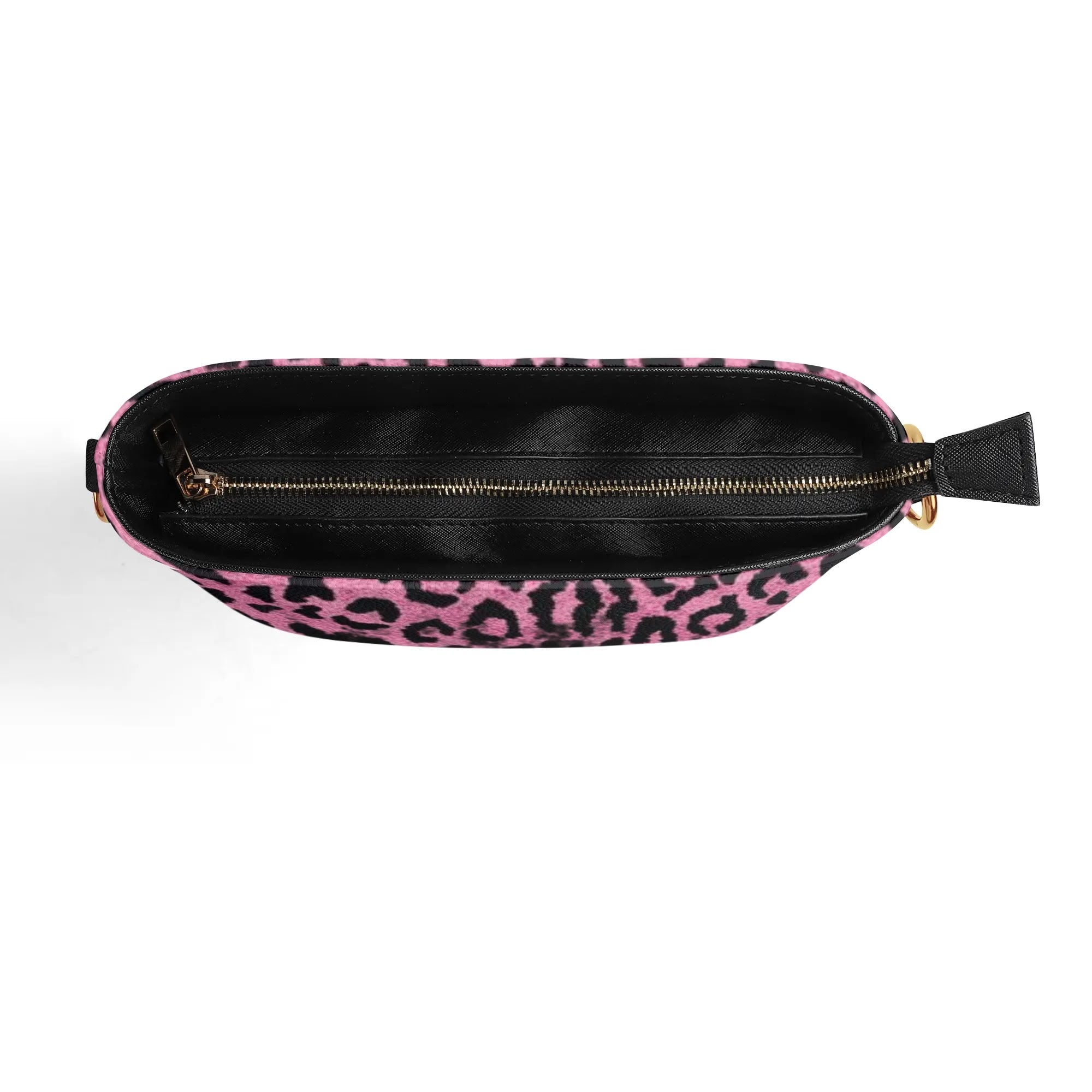 Punk You Pink Leopard PU Bucket Shoulder Bag