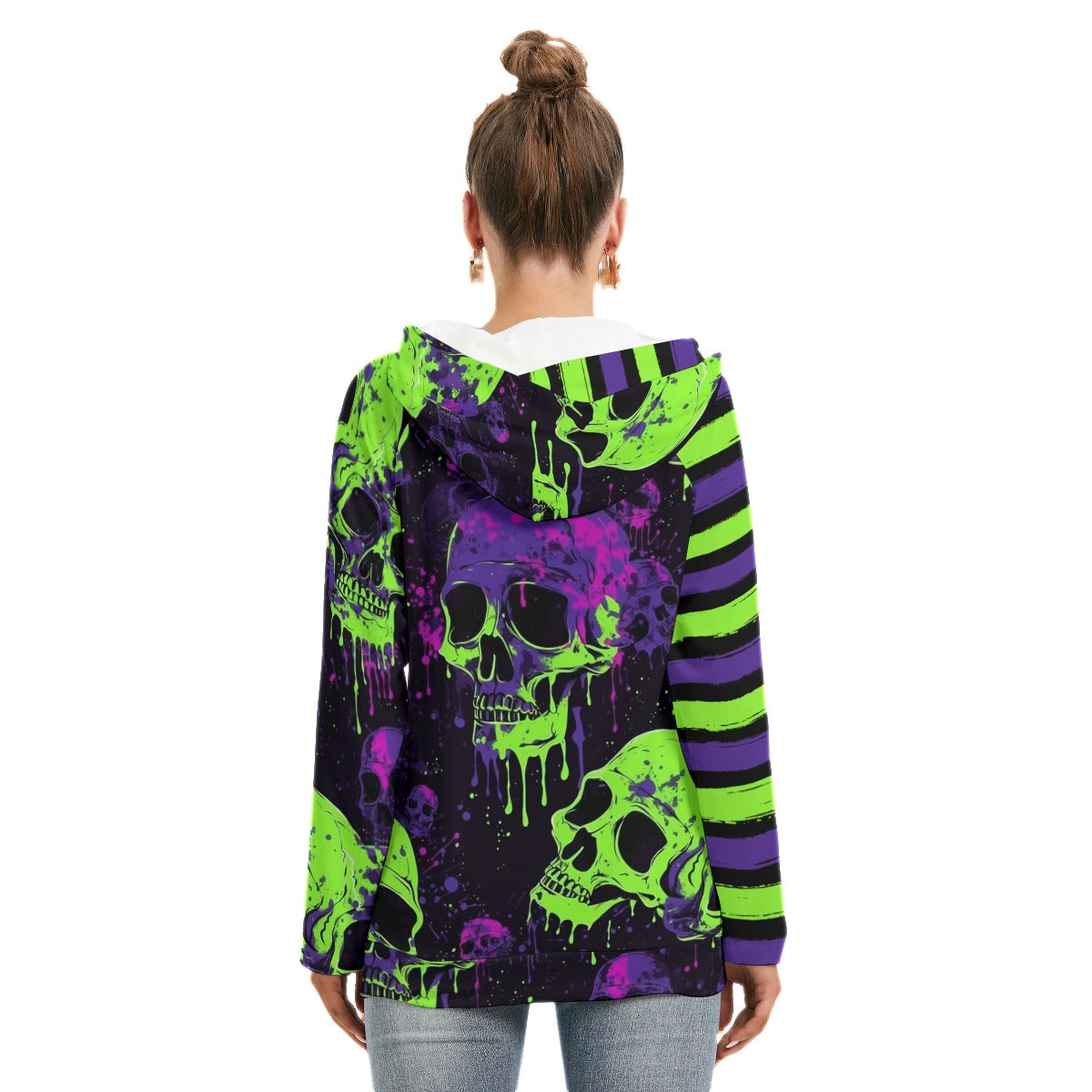 Deathwalker Women's Hoodie With Double Hood