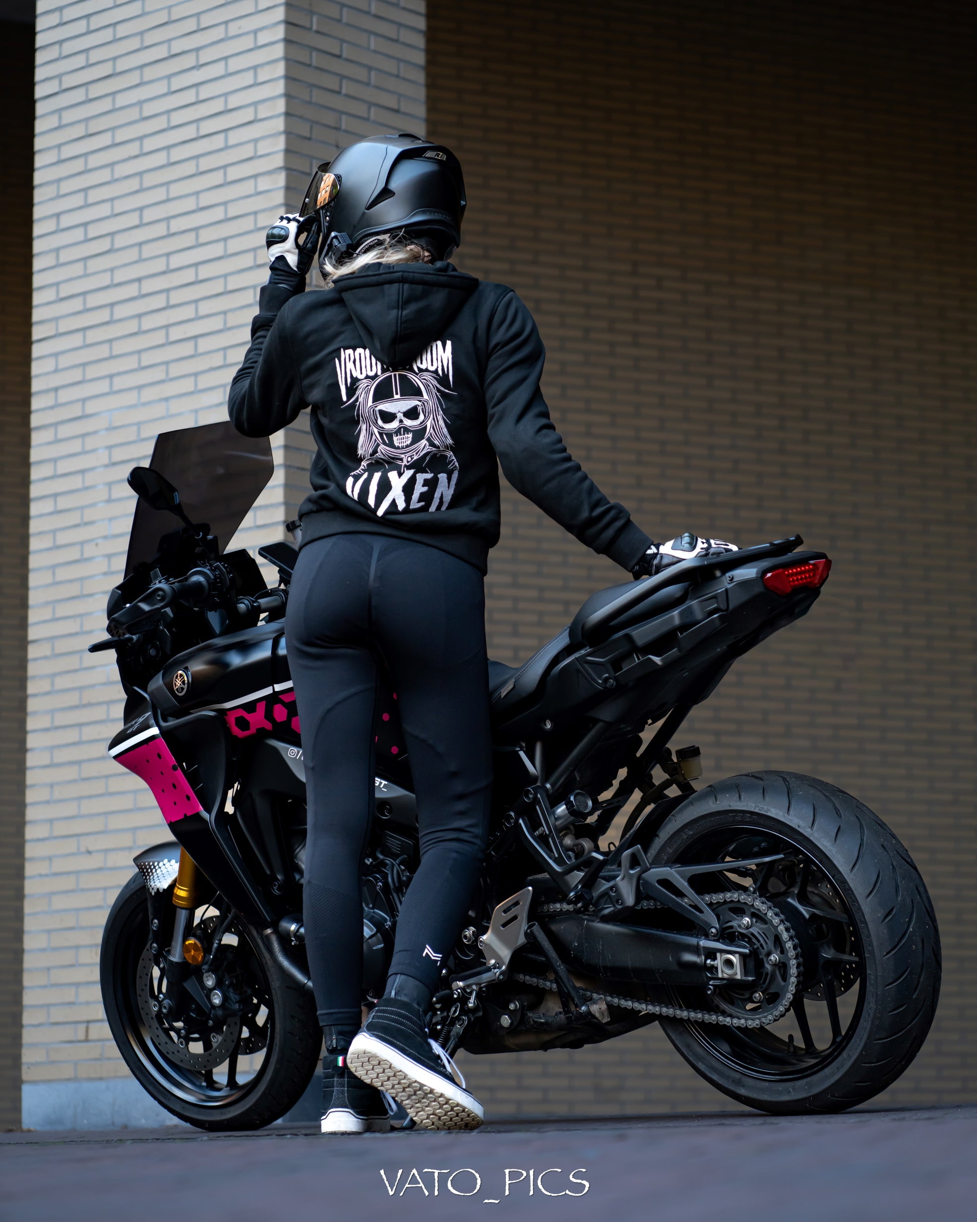 ''Vroom Vroom Vixen'' Armored Hoodie (AVAILABLE FOR PREORDER)