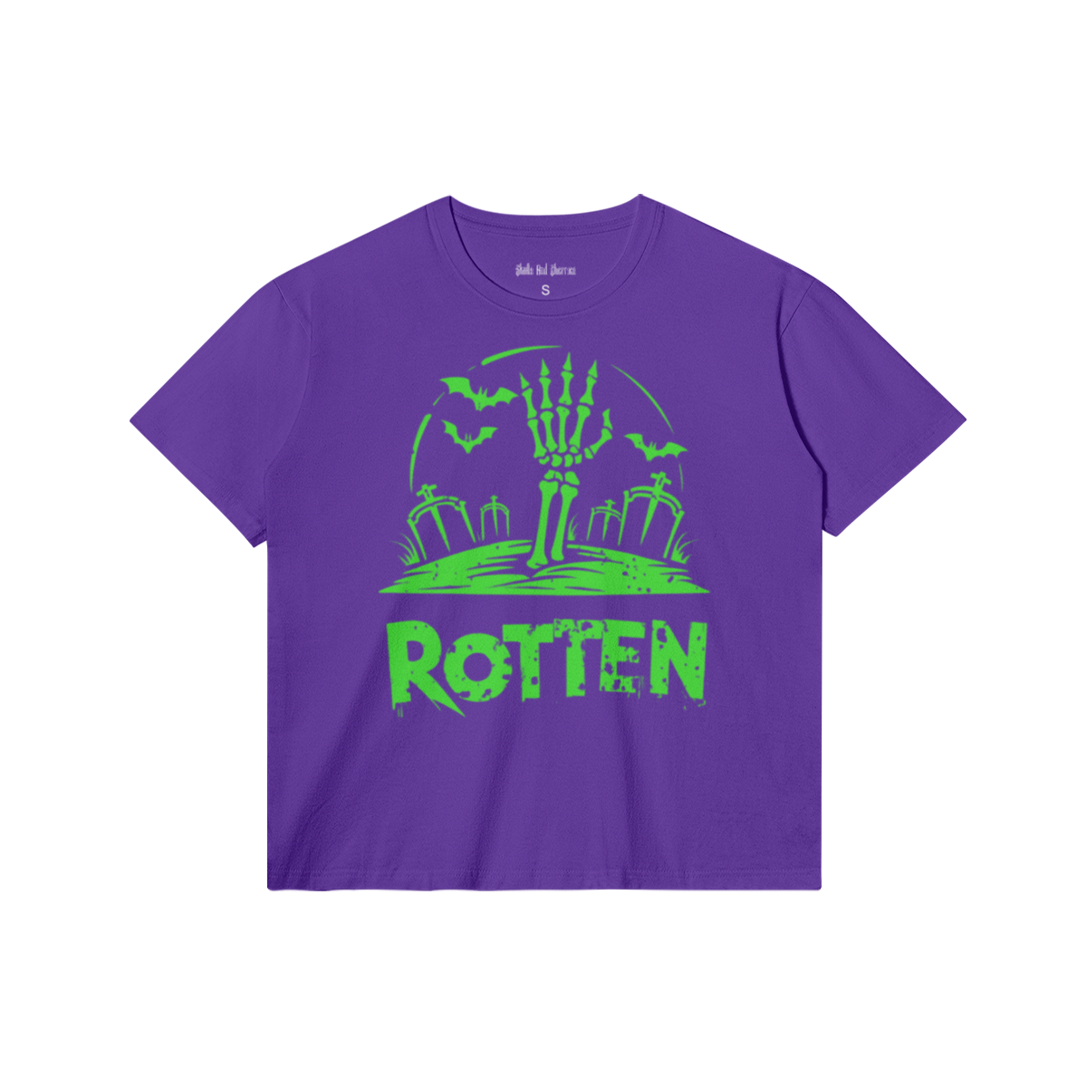 ''Rotten'' Basic Purple Tshirt