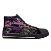 Purple Hot Rod Men's Psychobilly High Top Shoes