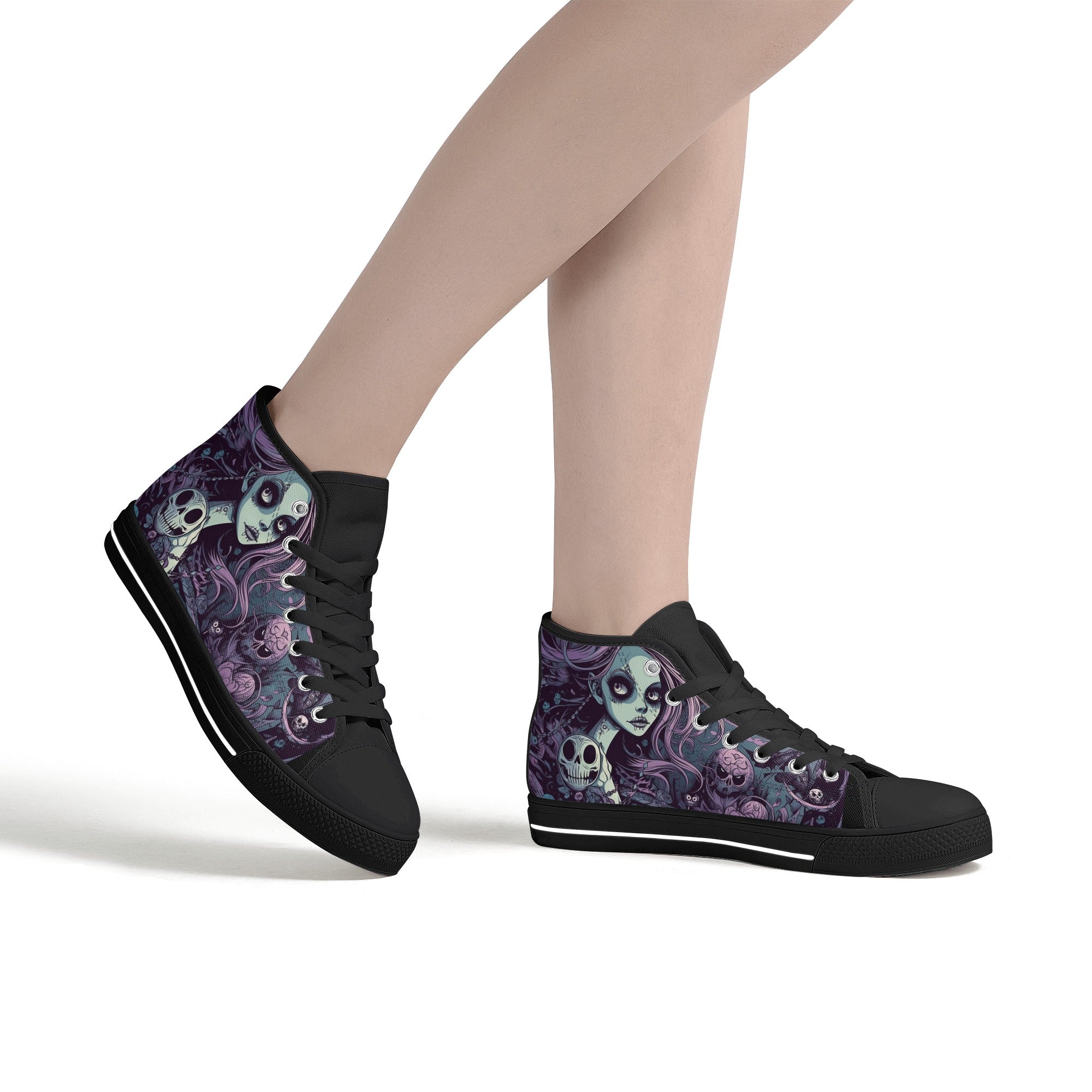 Women's High Top Canvas Shoes