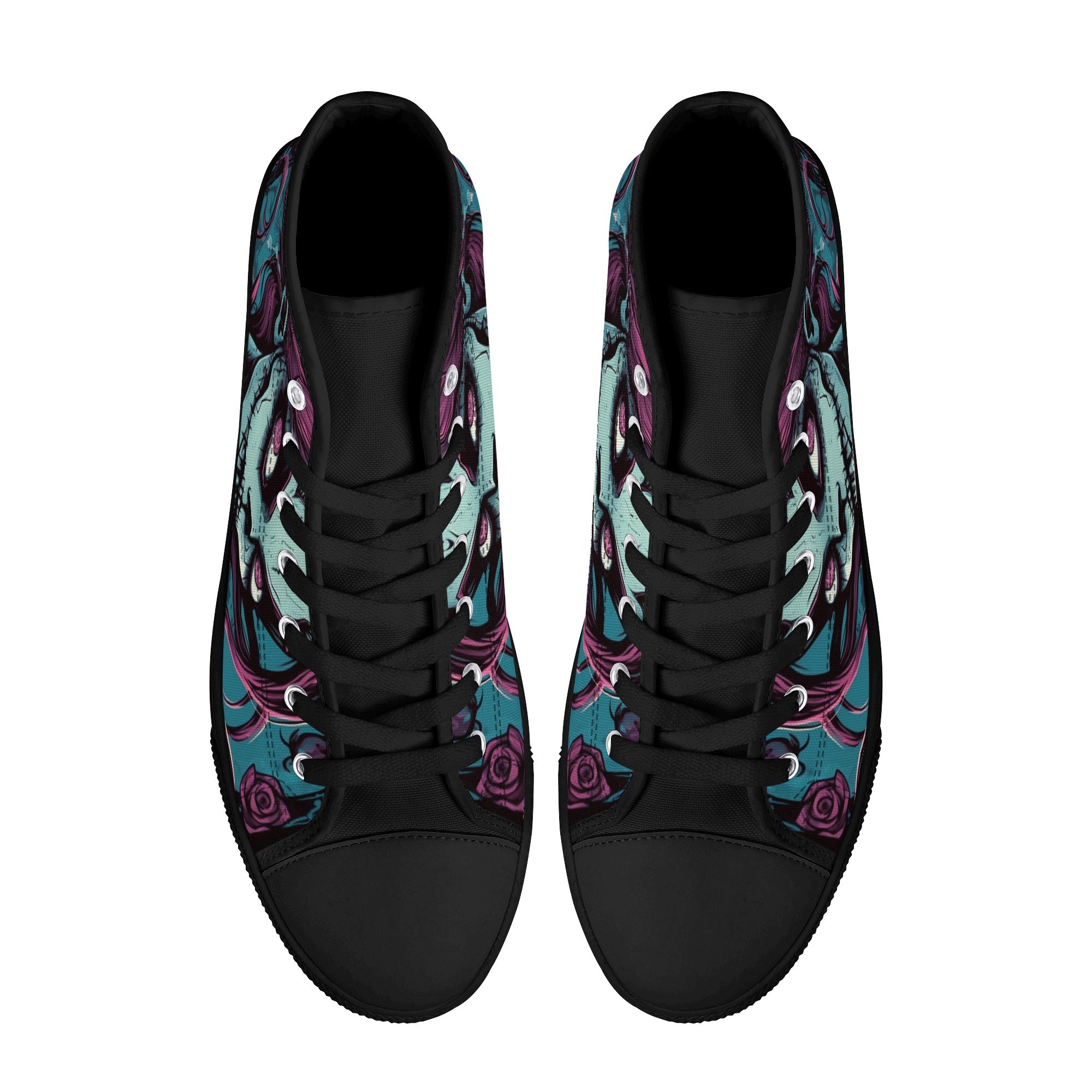 Women's High Top Canvas Shoes