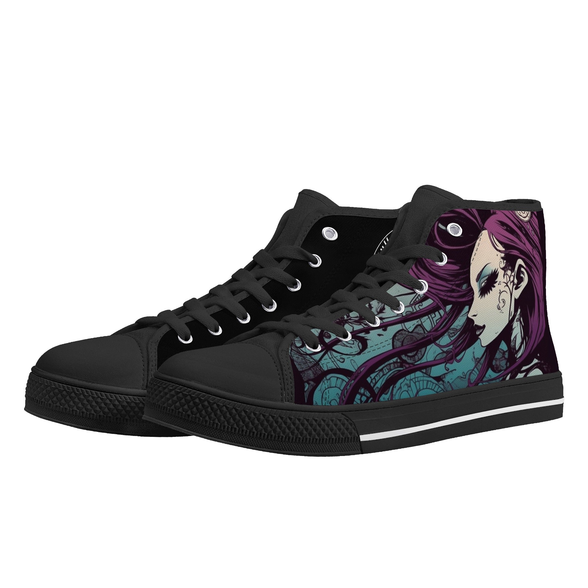 Women's High Top Canvas Shoes