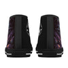 Purple Skulls Women's Psychobilly High Top shoes
