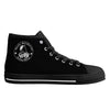 Skull and Roses Tattoo Women's Psychobilly High Top shoes