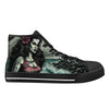 Hawaiian Pinup hula girl Women's Psychobilly High Top shoes