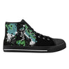 Paint Splatter Mean Greaser Women's Psychobilly High Top shoes