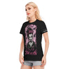 Pink Ghoul Pinup Stay Psycho Psychobilly T-shirt