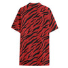 Red Zebra Hawaiian Shirt