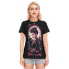 Stay Psycho Pink full moon Ghoul Psychobilly T-shirt