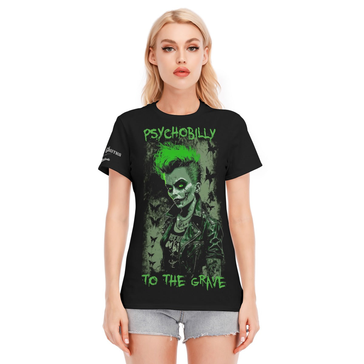 Psychobilly to the grave Punk Pinup Psychobilly T-shirt