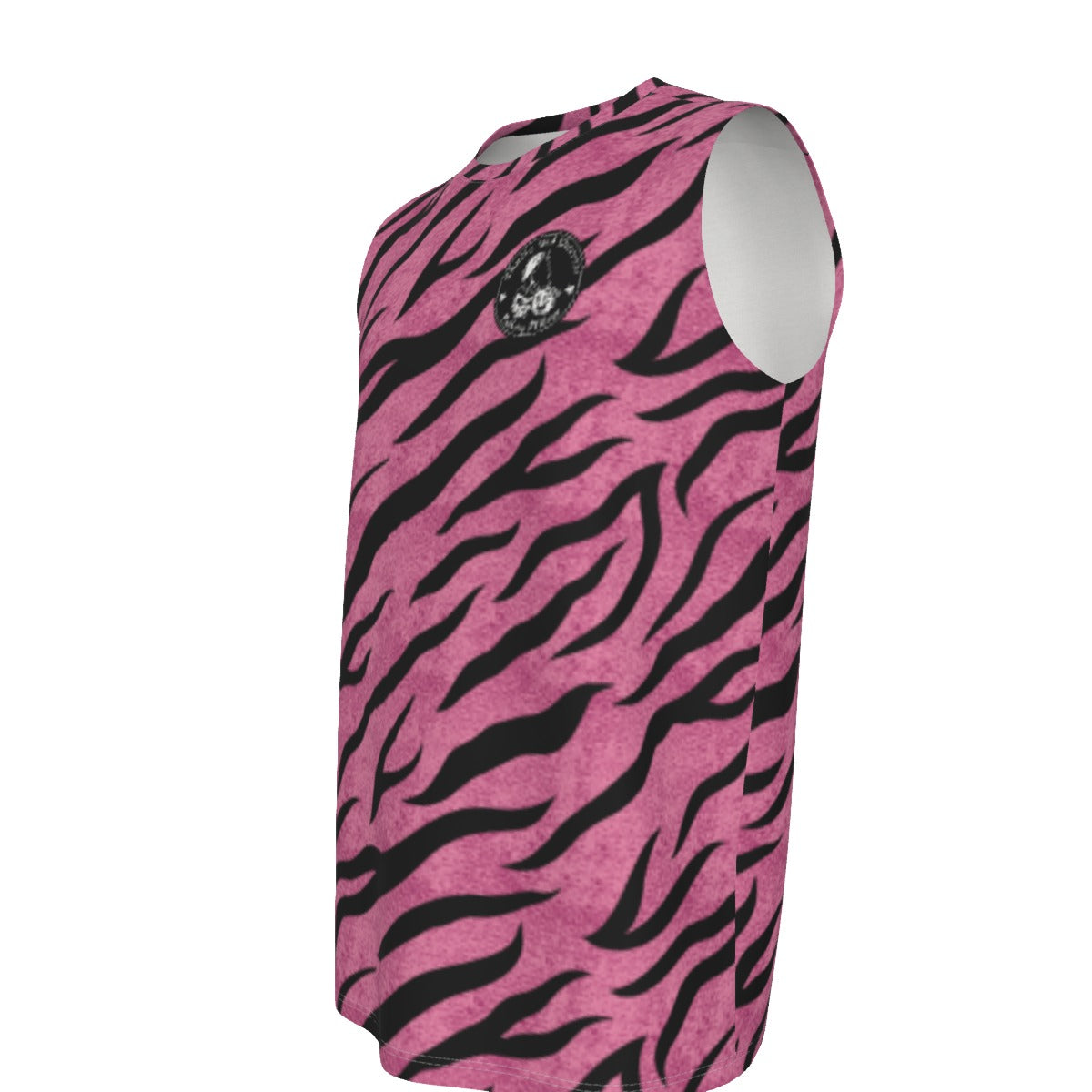 Pink Zebra Tank Top