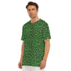 Green Leopard Full Print T-shirt