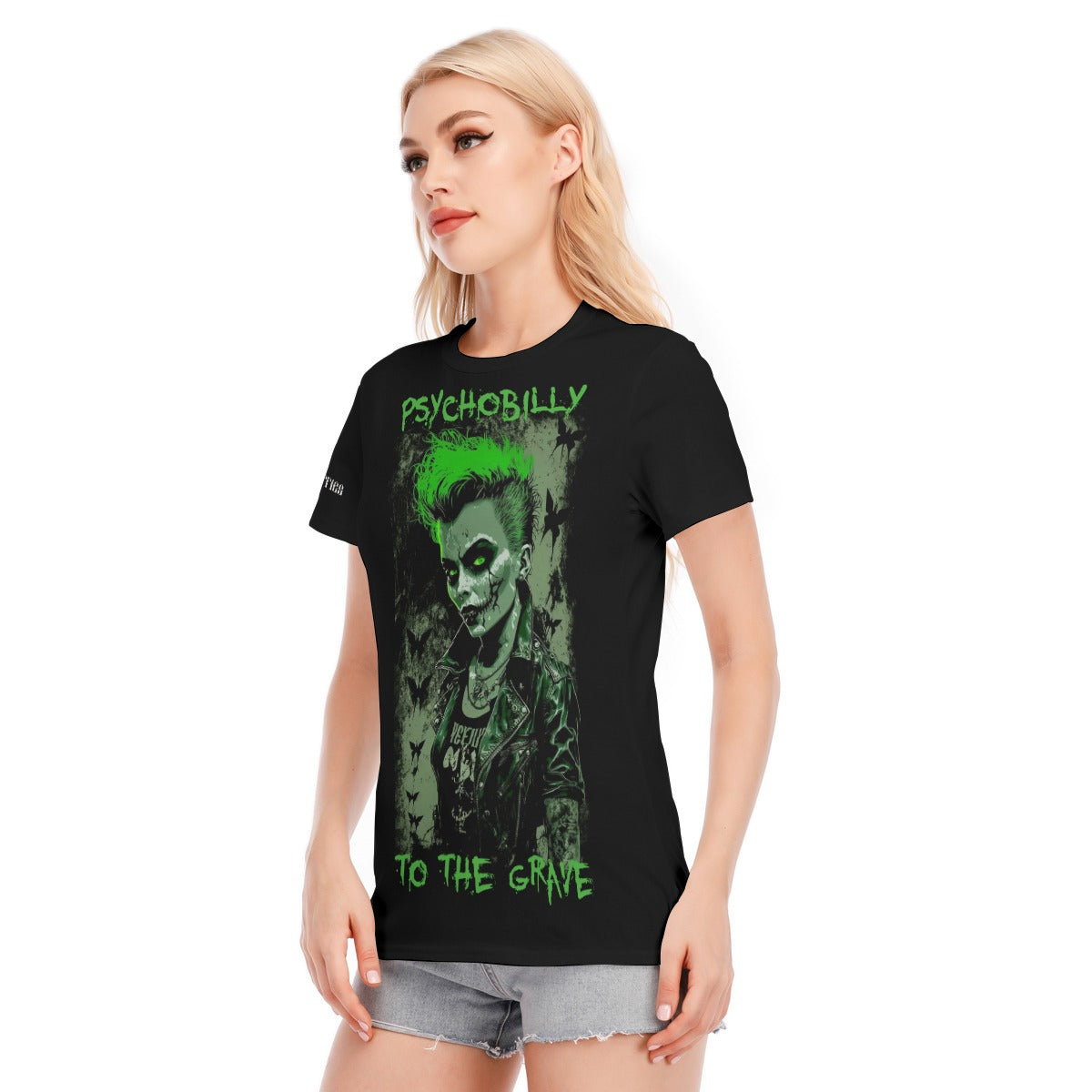 Psychobilly to the grave Punk Pinup Psychobilly T-shirt