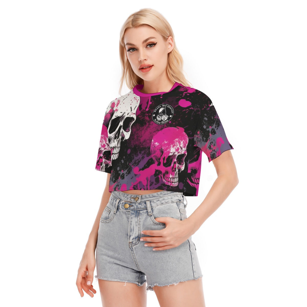 Grim Dripper Cropped T-shirt