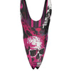 Grim Dripper One-piece Swimsuit | Double-sides Printed