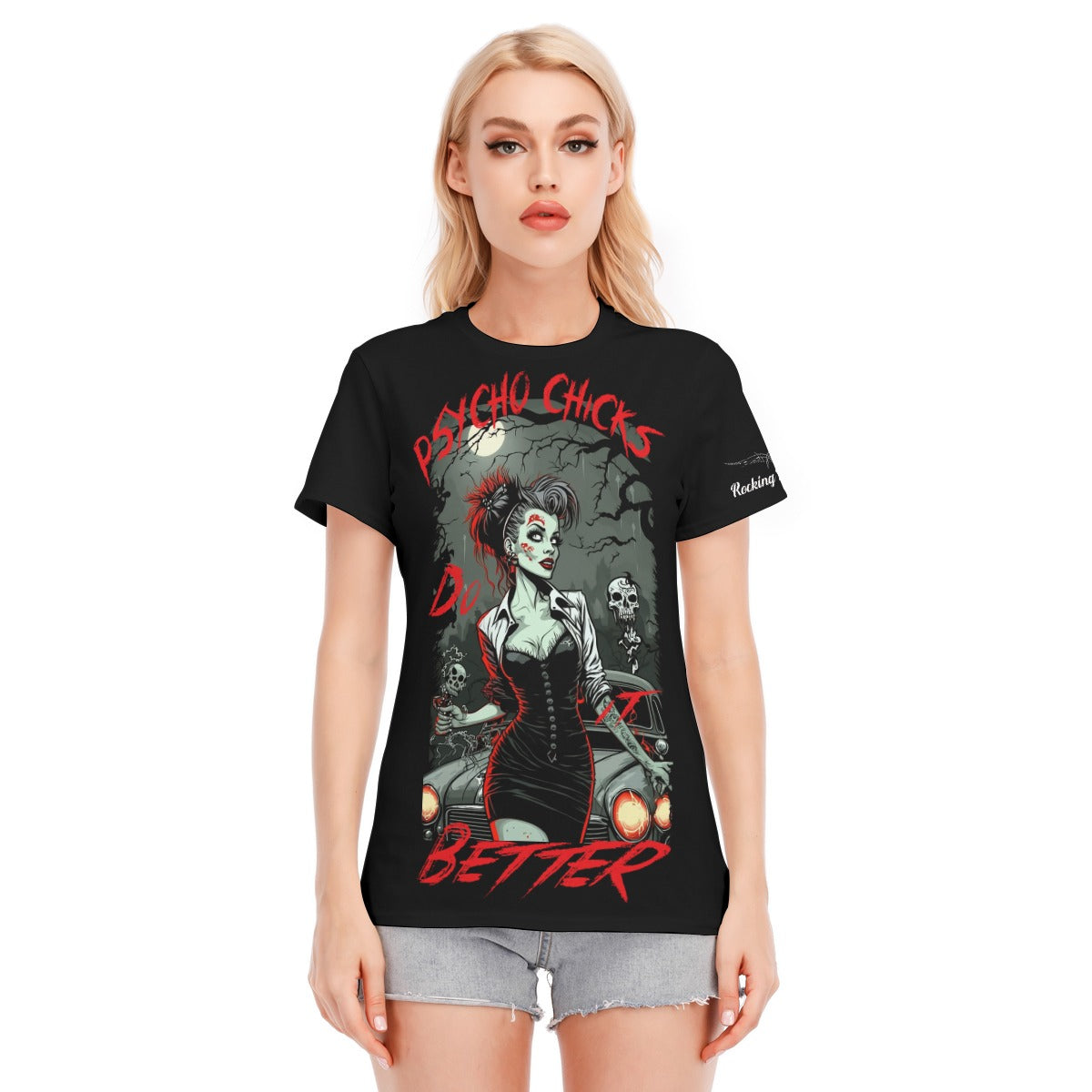 Psycho Chicks Do It Better Psychobilly T-shirt