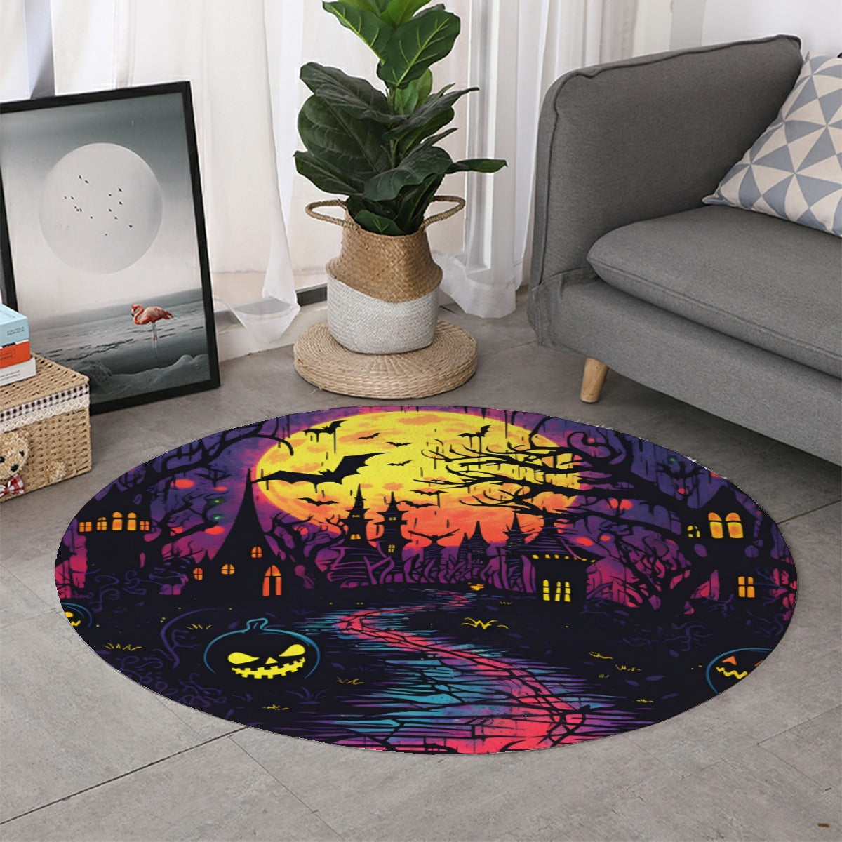 All-Over Print Thicken foldable door mat