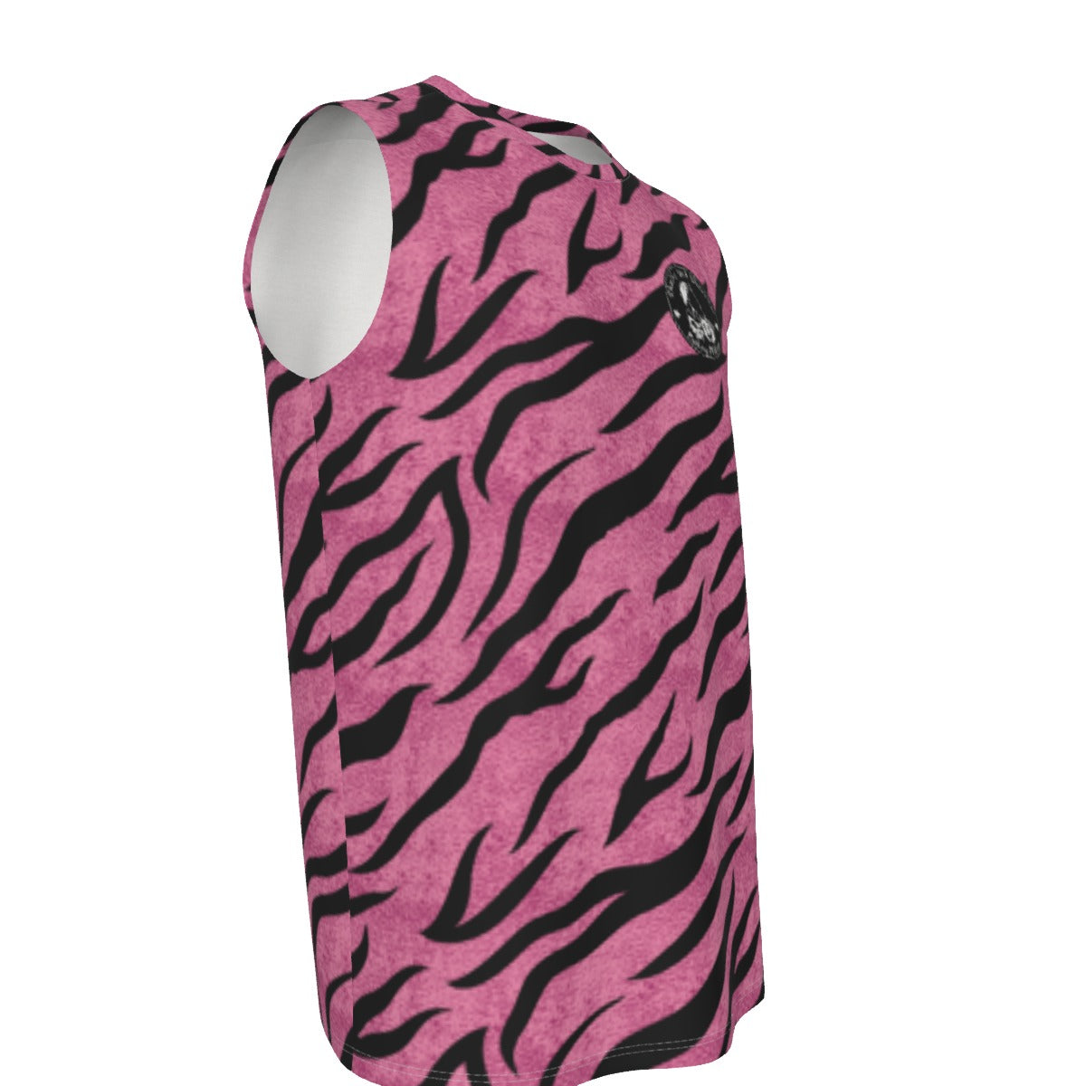 Pink Zebra Tank Top