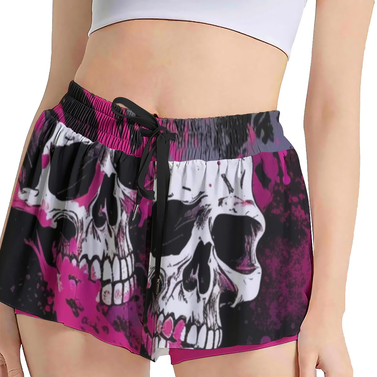 Grim Dripper Sport Skorts With Pocket