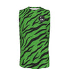 Green Zebra Tank Top