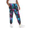 Pastel Abstract Skulls Unisex Joggers 100% Cotton