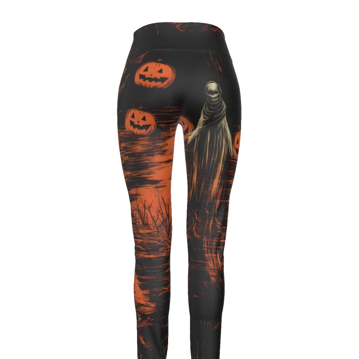 Ghostly Forever Halloween High Waist Leggings