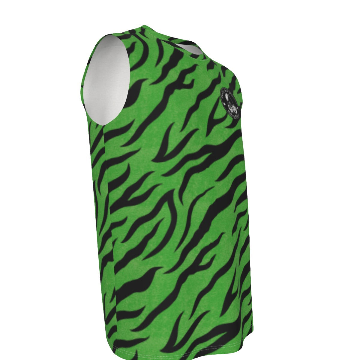 Green Zebra Tank Top