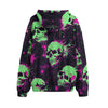 Punk Splatter Unisex Plus Fleece Pullover Hoodie