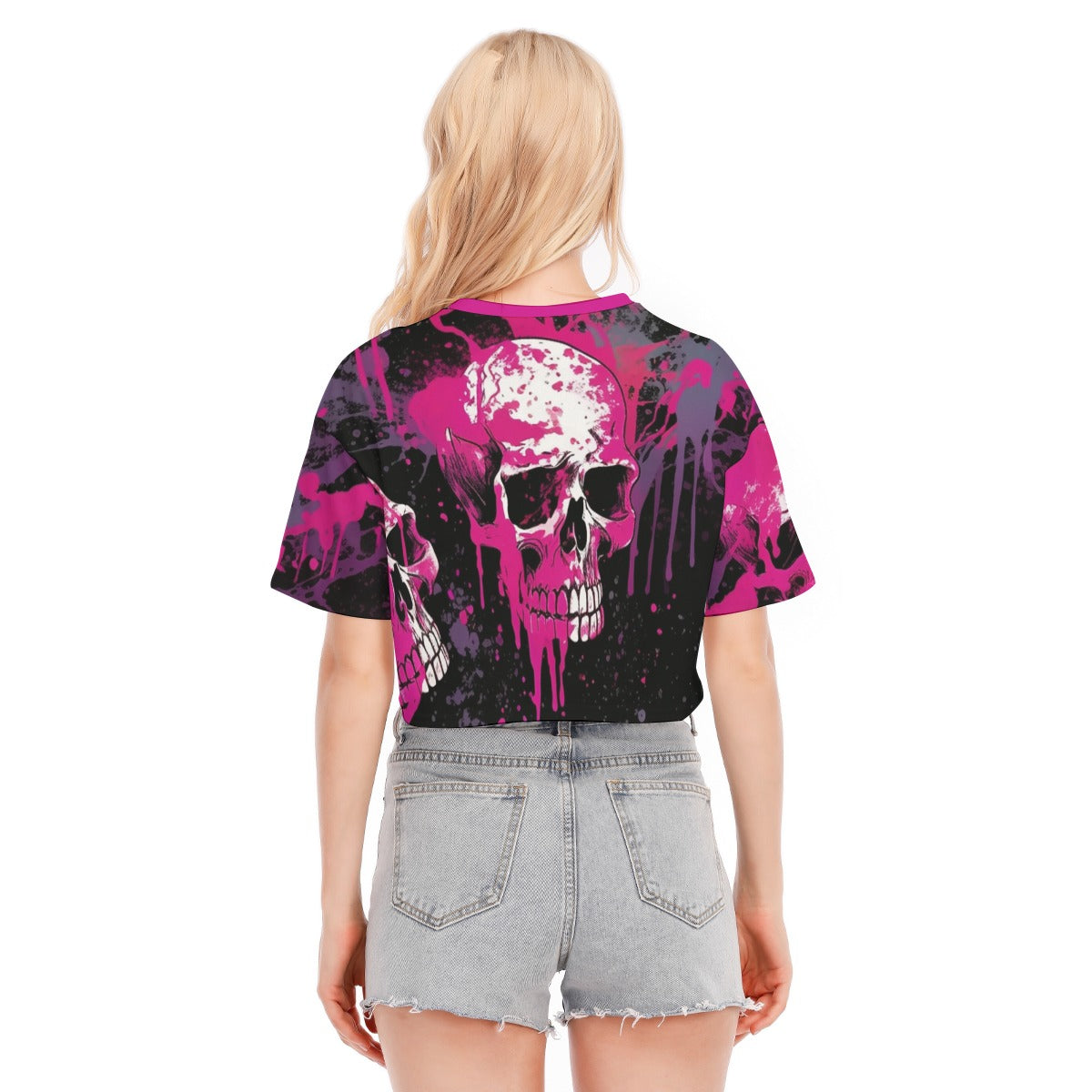 Grim Dripper Cropped T-shirt