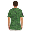 Green Leopard Full Print T-shirt