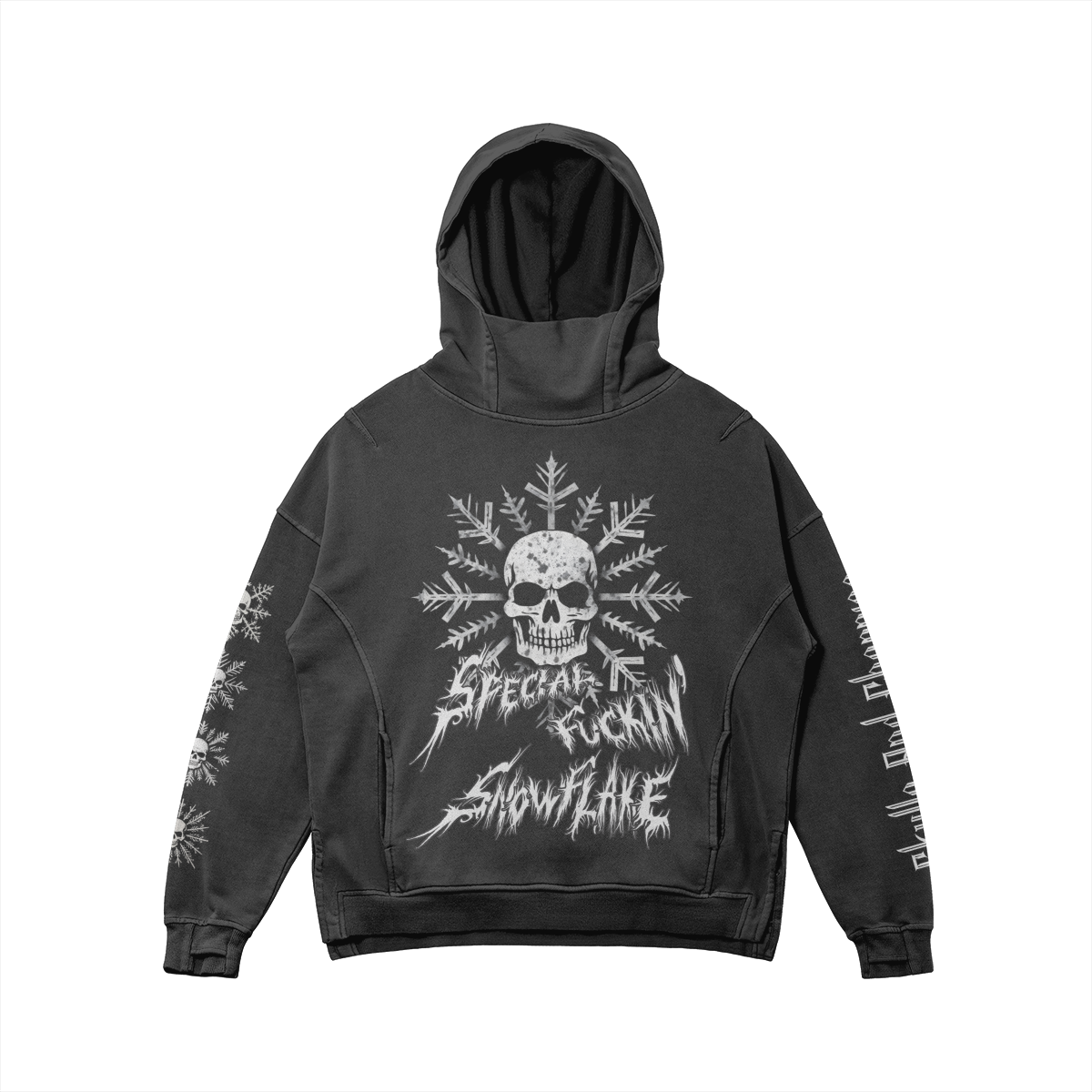 Premium Unisex Turtleneck Special Fuckin' Snowflake Hoodie